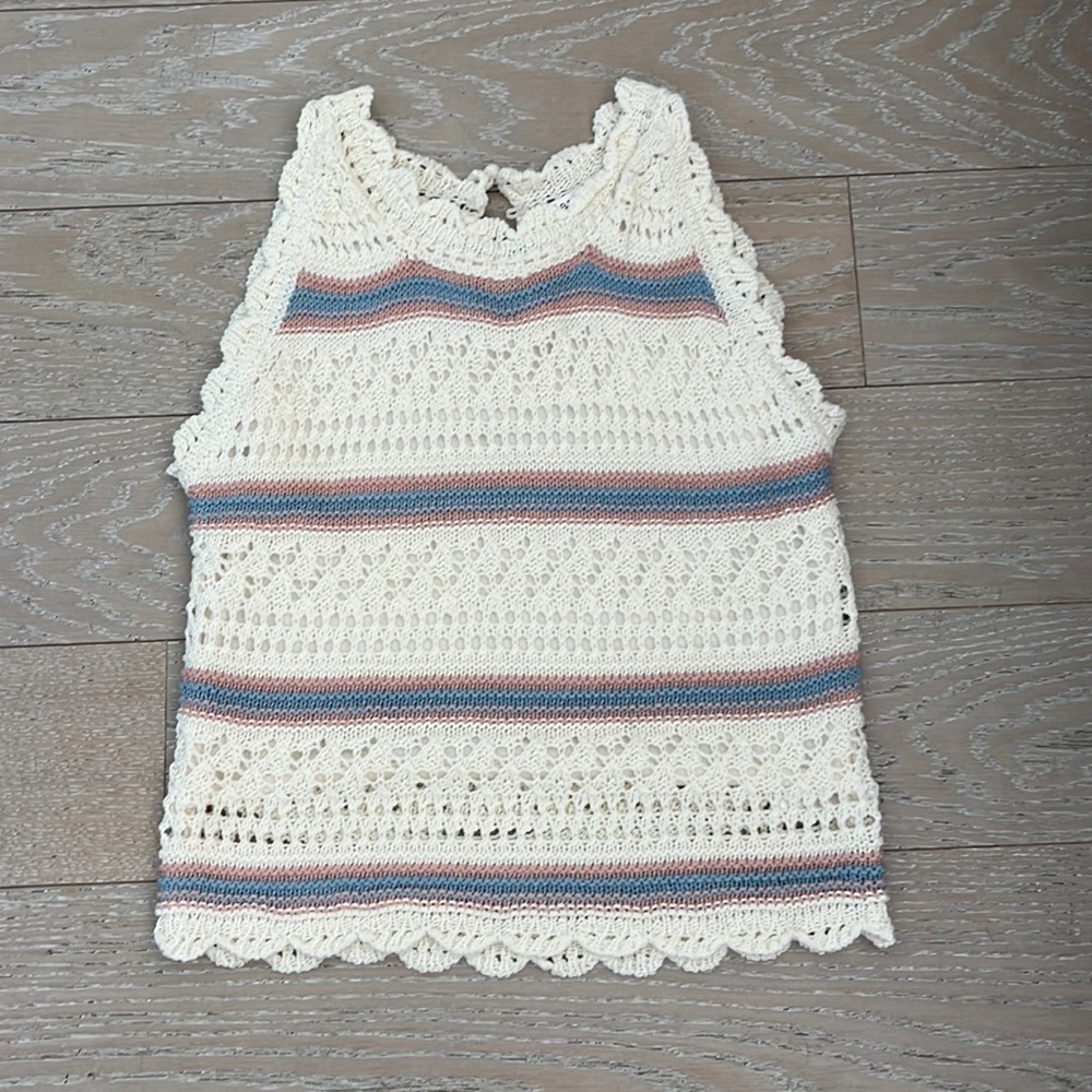 Crochet tank top